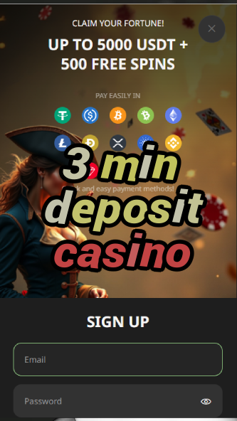 3 min deposit casino-asdasdzhjkds.com
